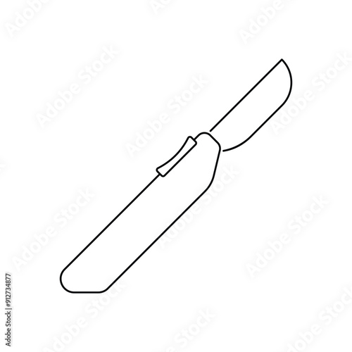 Scalpel vector icon