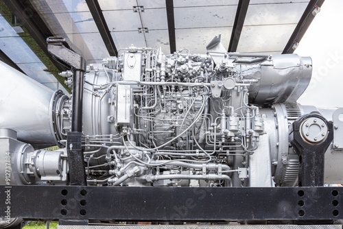 image of a modern heavy-duty engine