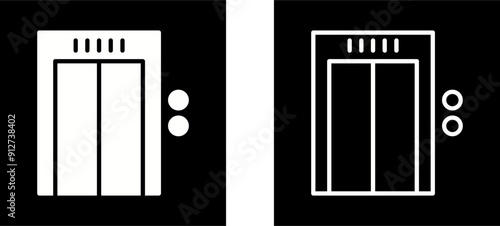 Elevator Vector Icon