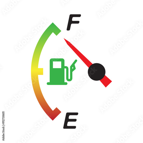 Fuel Gauge icon template