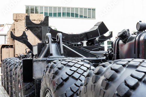 parts for multi-axle high-traffic vehicles. chassis, frame, suspension