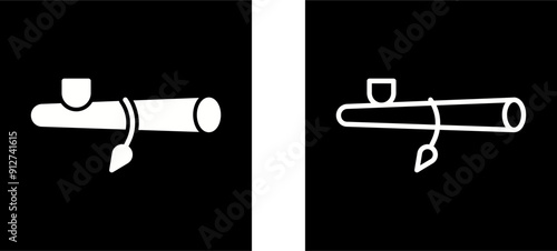 Pipe Of Peace Vector Icon
