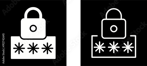 Pin Code Vector Icon