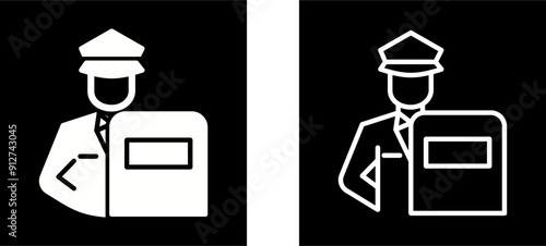 Riot Police Vector Icon