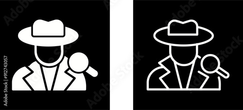 Detective Vector Icon