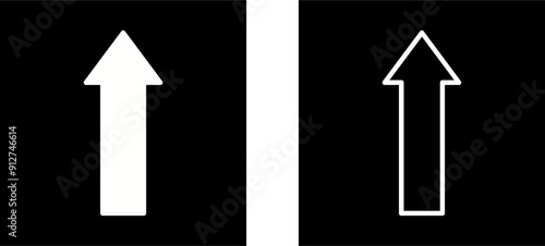 Wallpaper Mural Arrow Up Vector Icon Torontodigital.ca