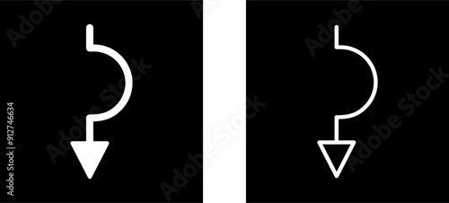 Arrow down Vector Icon