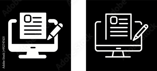 Blog Vector Icon