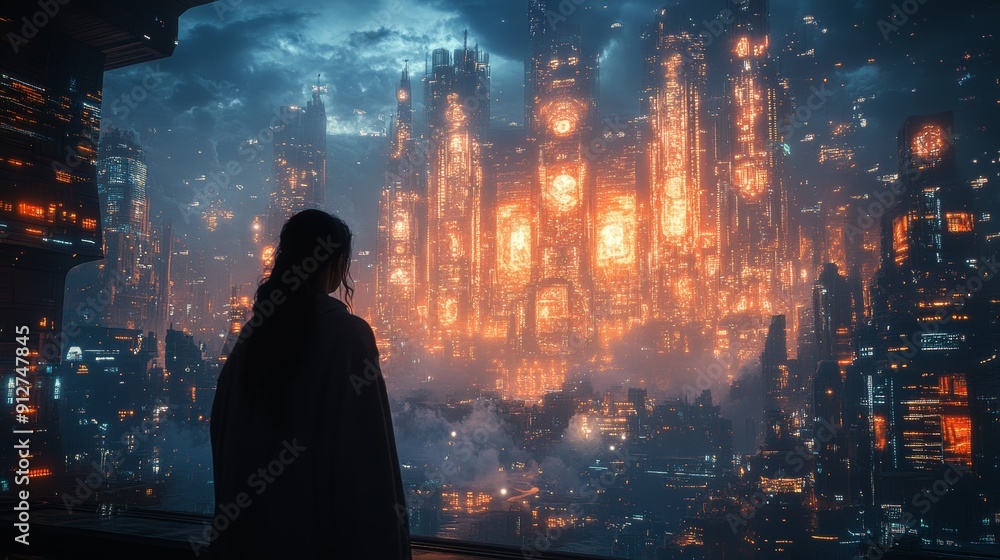 AI city, innovative infrastructure, futuristic society, holographic displays AI city, innovative infrastructure, futuristic society, holographic displays
