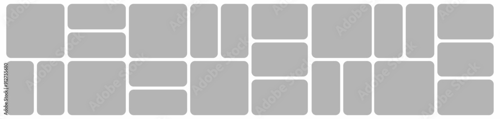comics page grid layout abstract photo frames and digital photo wall template comics page grid layout abstract photo frames and digital photo wall template