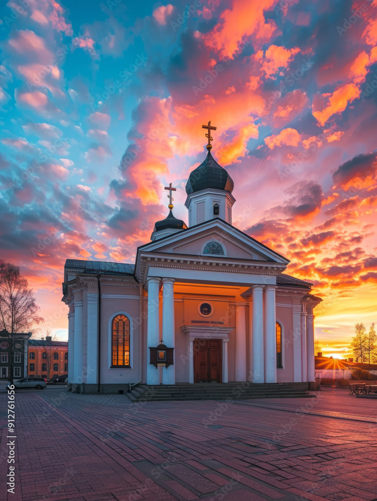 Fototapeta premium oulu cathedral
