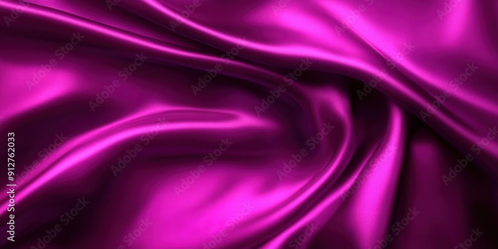 Fototapeta premium Abstract Purple Silk Fabric Background