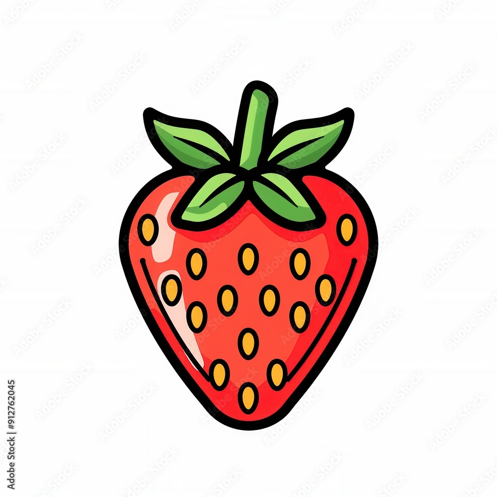 Vector illustration of strawberry Vector illustration of strawberry