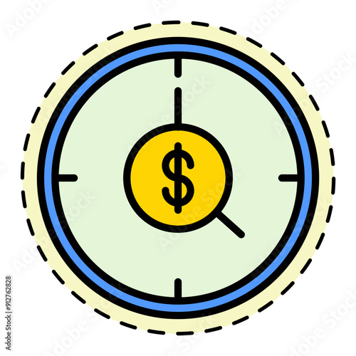 Time is Money Sticker