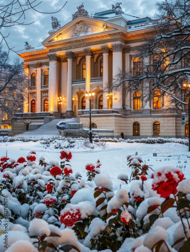 latvian national opera house photo