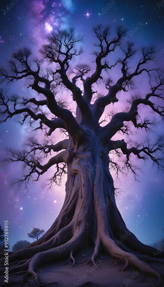 Horror An enormous Eldritch Tree with branches that generate galaxies and a trunk that sustains the Chaos Universe Horror An enormous Eldritch Tree with branches that generate galaxies and a trunk that sustains the Chaos Universe