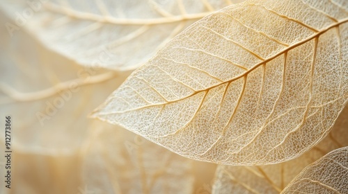 Delicate Leaf Skeleton