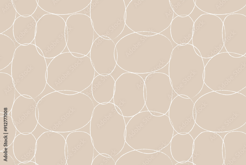 Sea stone stylish pattern with white and beige color