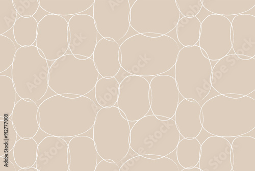 Sea stone stylish pattern with white and beige color