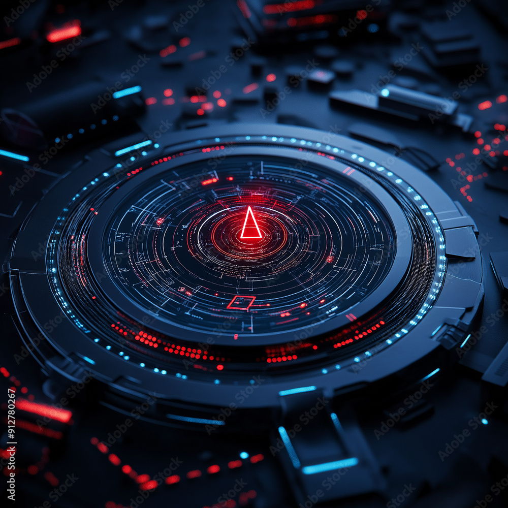 custom made wallpaper toronto digitalCybersecurity defense system visualization