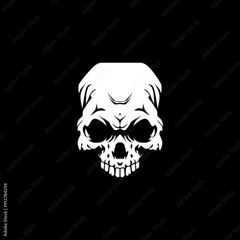 Cool skull logo. Skull vector illustration. Cool skull logo. Skull vector illustration.
