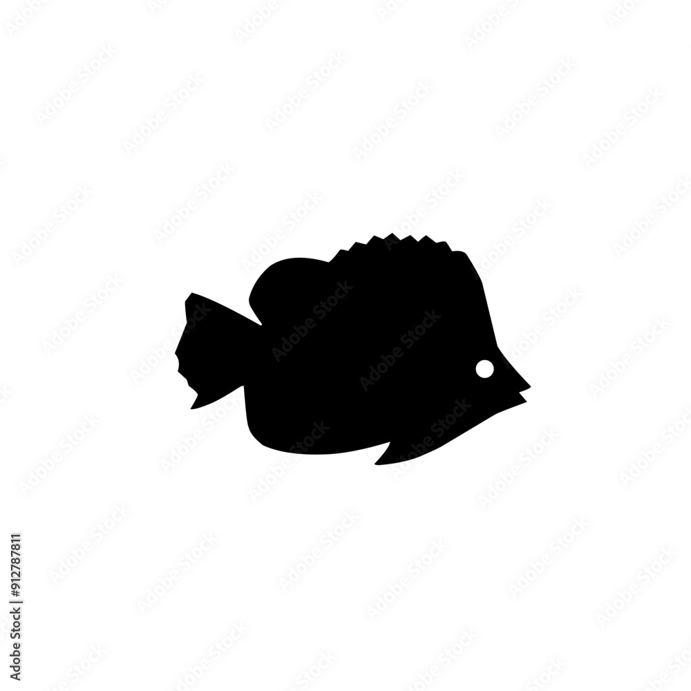 fish silhouette icon