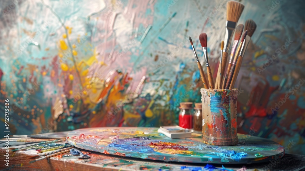 national art day background concept national art day background concept