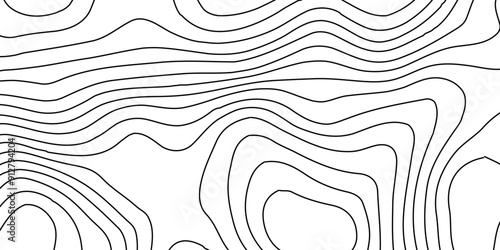 White wave paper curved reliefs abstract background,Line topography map contour background, geographic grid.paper texture Imitation of a geographical map shades ,