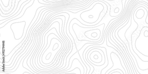 White wave paper curved reliefs abstract background,Line topography map contour background, geographic grid.paper texture Imitation of a geographical map shades ,