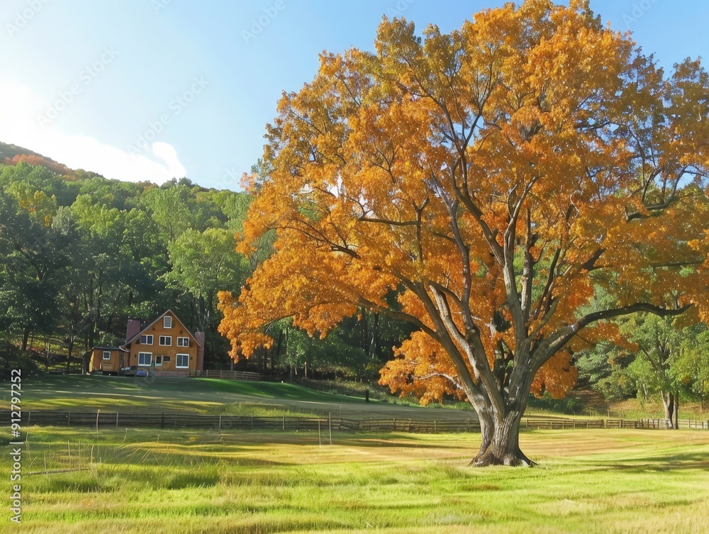 Beautiful farmhouse in the country Beautiful farmhouse in the country
