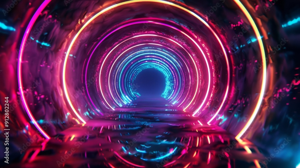 neon style at the center of a cover single, black background, Honestly nevermind style neon style at the center of a cover single, black background, Honestly nevermind style