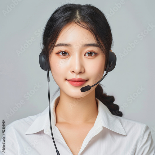 Obraz na płótnie 고객센터,콜센터,CRM