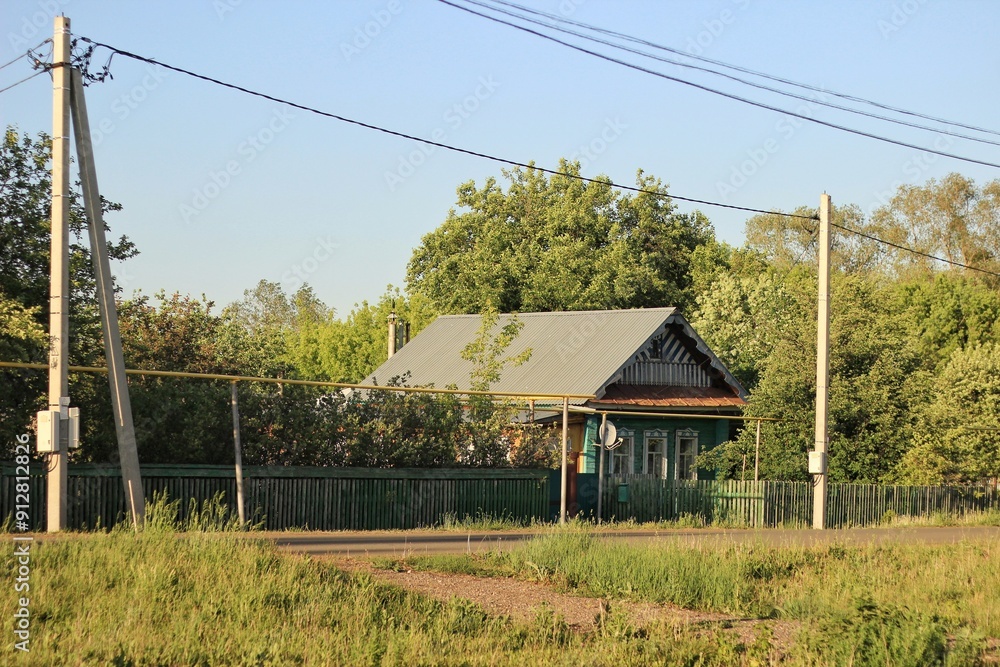 Home in the village of Poisevo, Tatarstan. Home in the village of Poisevo, Tatarstan.