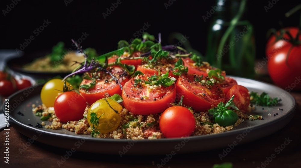Tomato and Quinoa Salad Tomato and Quinoa Salad
