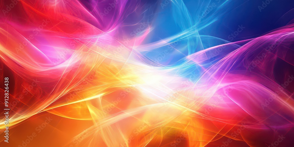 Explosive Cosmic Symphony in Vivid Colors Explosive Cosmic Symphony in Vivid Colors