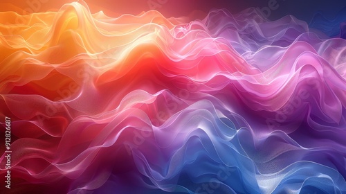 Abstract gradient mesh background 