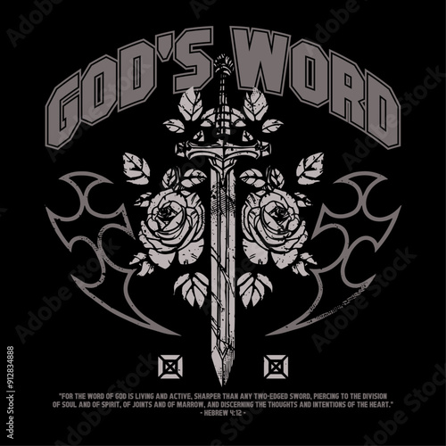  streetwear t-shirt design, clothing apparel design, Christian vector graphic t shirt