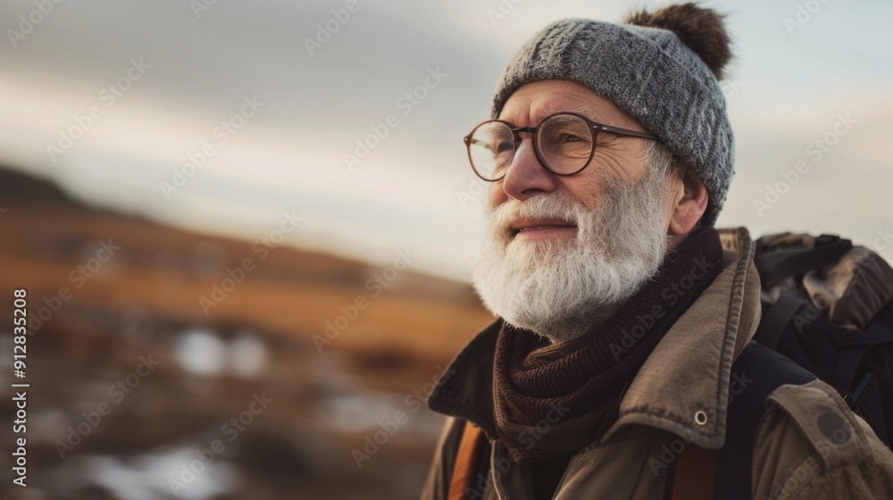 Retired individual traveling and exploring new places. Retired individual traveling and exploring new places.