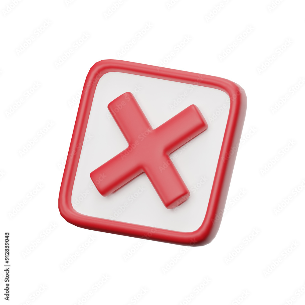 forbidden banned reject 3d icon forbidden banned reject 3d icon