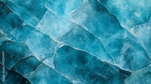 Beautiful layered blue aquamarine crystal formations displaying their unique textures and natural patterns, ideal for mineral enthusiasts and collectors, stone texture background