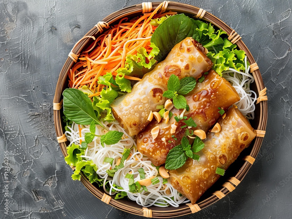 custom made wallpaper toronto digitalNem Ran / Cha Gio. The most popular Vietnamese dishes. Fried spring rolls made with rice paper, filled with a mixture of ground meat, shrimp, vegetables, and noodles.