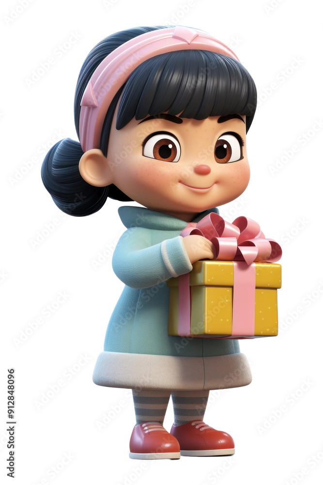 PNG Figurine cartoon doll toy.