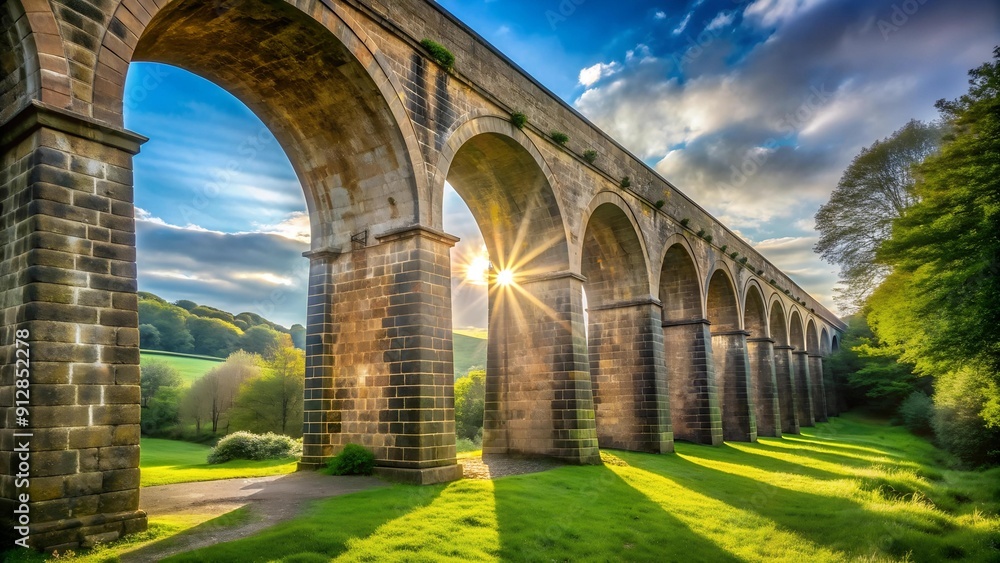 A Glimpse of the Beal Aqueduct's Ancient Structure generative AI A Glimpse of the Beal Aqueduct's Ancient Structure generative AI