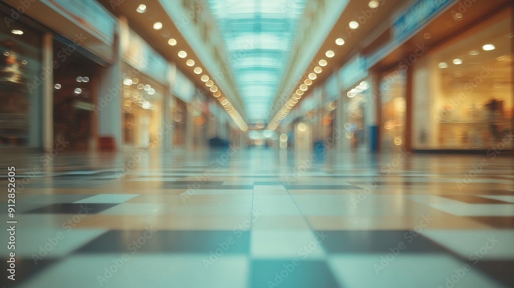 Empty shopping mall Empty shopping mall