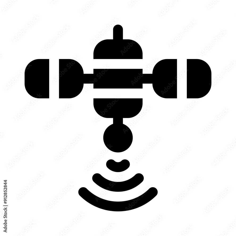 orbit glyph icon orbit glyph icon