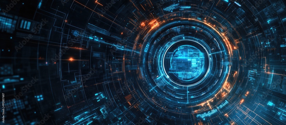 Digital representation of a scope scanning and data processing system Concept of secure global communication and data sharing technology Digital representation of a scope scanning and data processing system Concept of secure global communication and data sharing technology