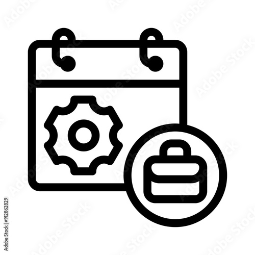 leave line icon