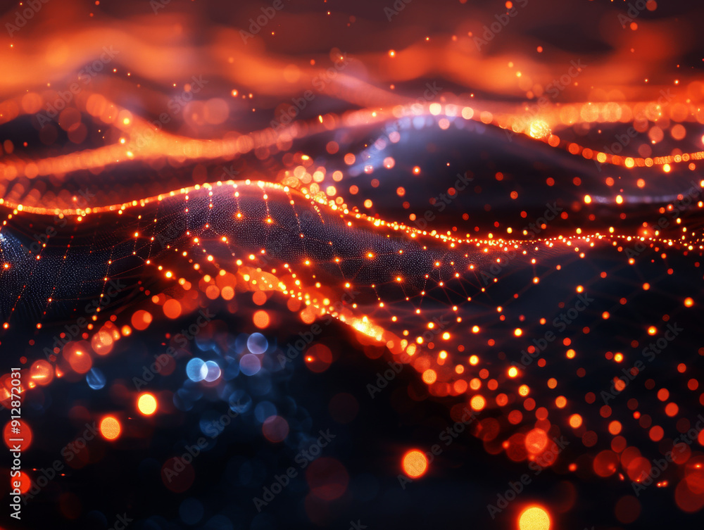 Modern digital abstract 3D background Modern digital abstract 3D background