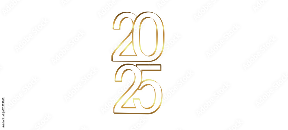 Happy New Year 2025 typography design template 2025 New Year celebration Happy New Year 2025 typography design template 2025 New Year celebration