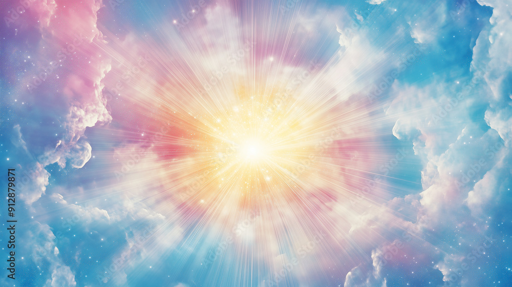 pastel color sunburst background pastel color sunburst background